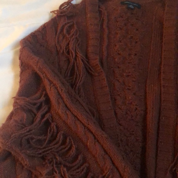 American eagle fringe cardigan - Picture 3 of 4